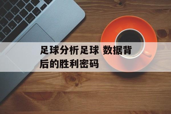 足球分析足球 数据背后的胜利密码  第1张